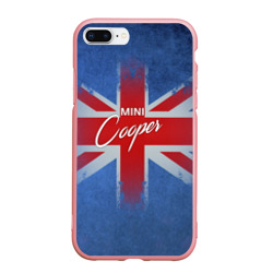 Чехол для iPhone 7Plus/8 Plus матовый Mini Cooper Великобритания