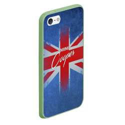 Чехол для iPhone 5/5S матовый Mini Cooper Великобритания - фото 2