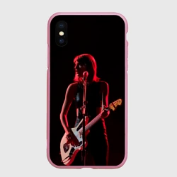 Чехол для iPhone XS Max матовый Тейлор на концерте
