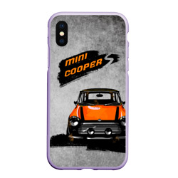 Чехол для iPhone XS Max матовый Maшина Mini