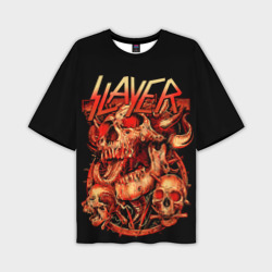 Мужская футболка oversize 3D Slayer, Reign in Blood