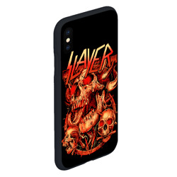 Чехол для iPhone XS Max матовый Slayer, Reign in Blood - фото 2