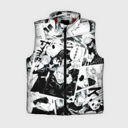 Женский жилет утепленный 3D Магическая битва Jujutsu Kaisen манга