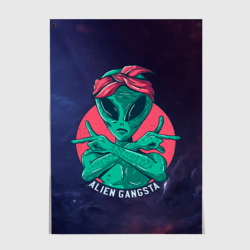 Постер Инопланетянин Гангста