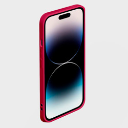 Чехол для iPhone 14 Pro Розовые кости - фото 2