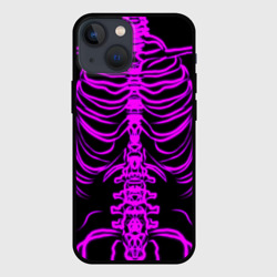 Чехол для iPhone 13 mini Розовые кости
