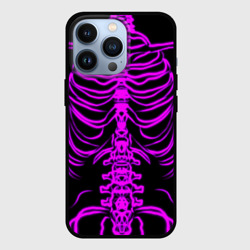 Чехол для iPhone 13 Pro Розовые кости