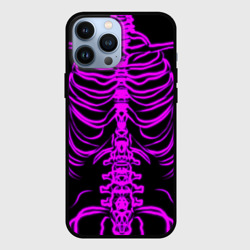 Чехол для iPhone 13 Pro Max Розовые кости