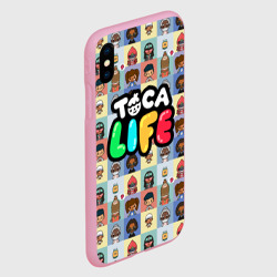 Чехол для iPhone XS Max матовый Toca Boca characters Тока бока персонажи - фото 2