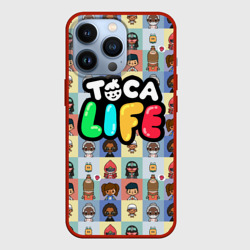 Чехол для iPhone 13 Pro Toca Boca characters Тока бока персонажи