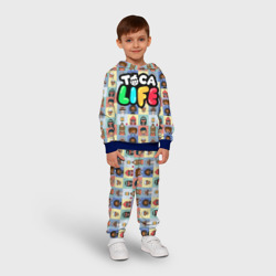 Детский костюм с толстовкой 3D Toca Boca characters Тока бока персонажи - фото 2