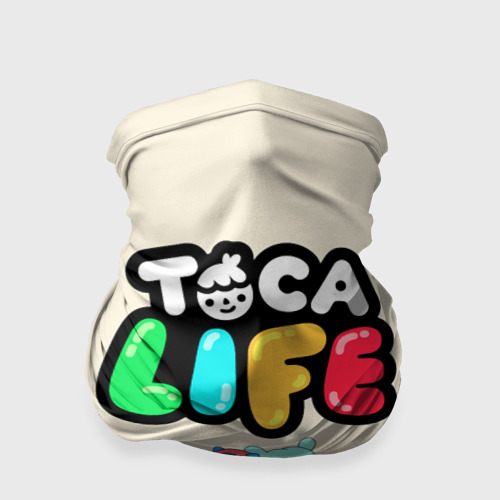 Бандана-труба 3D Toca Boca Рита, Зик, Нари, Леон, цвет 3D печать