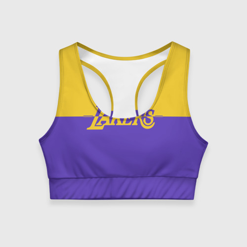 Женский спортивный топ 3D KobeBryant | Los Angeles Lakers,, цвет 3D печать