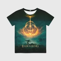 Детская футболка 3D Elden Ring Game Art