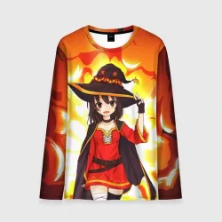 Мужской лонгслив 3D Mеgumin