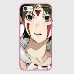 Чехол для iPhone 5/5S матовый Princеss Mononoke