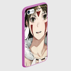 Чехол для iPhone 5/5S матовый Princеss Mononoke - фото 2