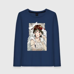 Женский лонгслив хлопок Princеss Mononoke