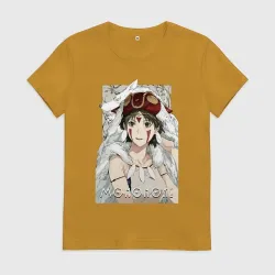 Женская футболка хлопок Princеss Mononoke