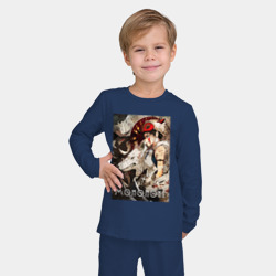 Детская пижама с лонгсливом хлопок Мононоке - фото 2