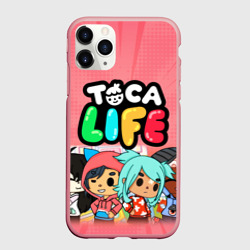 Чехол для iPhone 11 Pro Max матовый Toca Boca | Тока бока персонажи игры