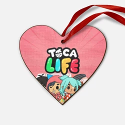 Деревянная игрушка Сердце Toca Boca | Тока бока персонажи игры