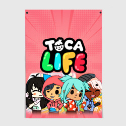 Постер Toca Boca Тока бока персонажи игры