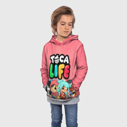 Детская толстовка 3D Toca Boca | Тока бока персонажи игры - фото 2