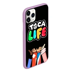 Чехол для iPhone 11 Pro Max матовый Toca Boca Тока бока дружба - фото 2