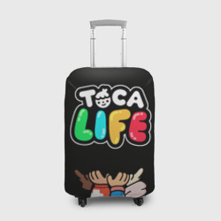 Чехол для чемодана 3D Toca Boca Тока бока дружба