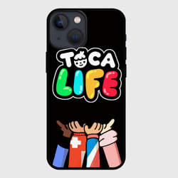 Чехол для iPhone 13 mini Toca Boca Тока бока дружба