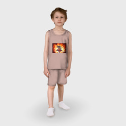 Детская пижама с шортами хлопок MeguminYunyun - фото 2