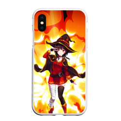 Чехол для iPhone XS Max матовый MeguminKonoSuba