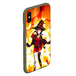 Чехол для iPhone XS Max матовый MeguminKonoSuba - фото 2