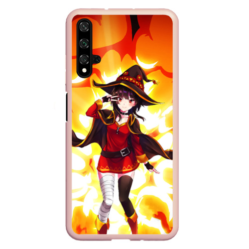 Чехол для Honor 20 MeguminKonoSuba, цвет светло-розовый