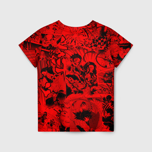 Детская футболка 3D Танджиро Камадо ,Клинок, рассекающий демонов, цвет 3D печать - фото 2