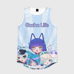 Мужская спортивная майка 3D Gacha Club Character