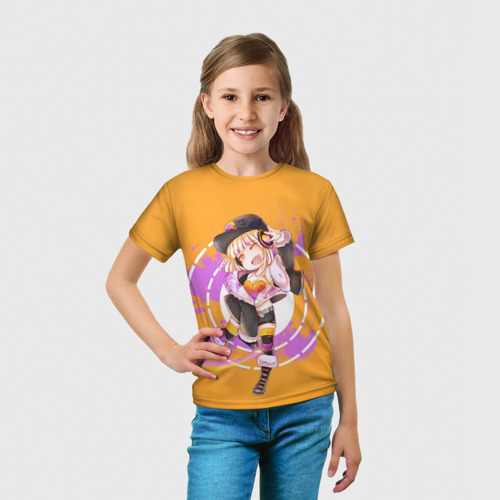 Детская футболка 3D DJ Daisy, цвет 3D печать - фото 5