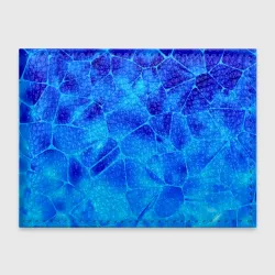 Обложка для студенческого билета Ice under water texture