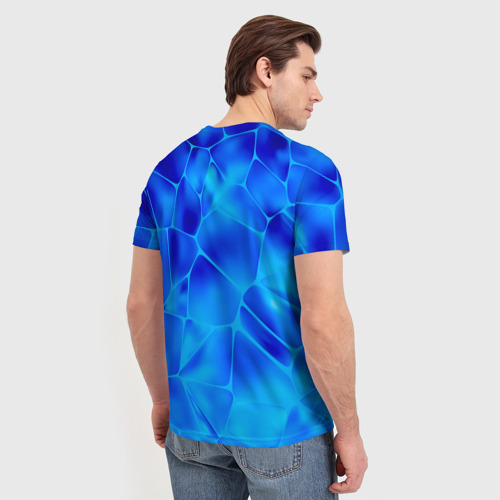 Мужская футболка 3D Ice Under Water, цвет 3D печать - фото 4
