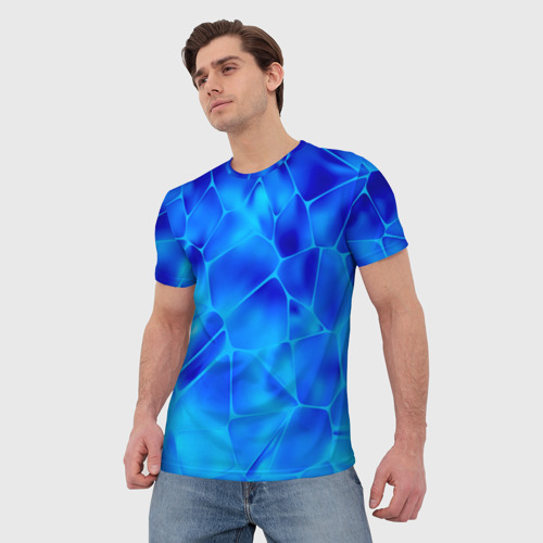 Мужская футболка 3D Ice Under Water, цвет 3D печать - фото 3