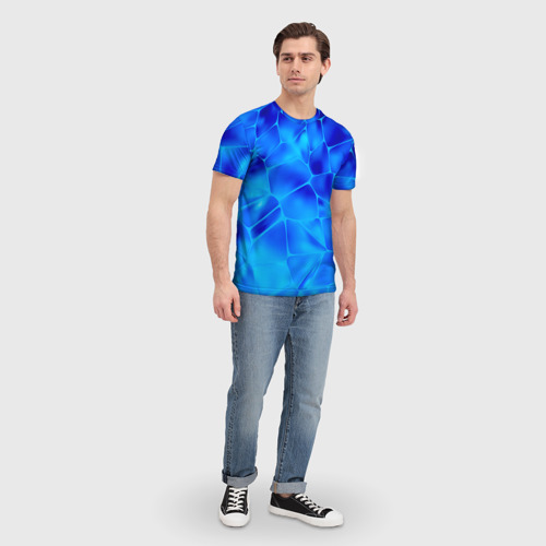 Мужская футболка 3D Ice Under Water, цвет 3D печать - фото 5