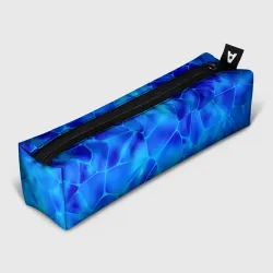 Пенал школьный 3D Ice under water texture