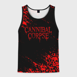 Мужская майка 3D Cannibal Corpse красные черепа