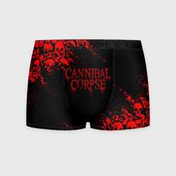 Мужские трусы 3D Cannibal Corpse красные черепа