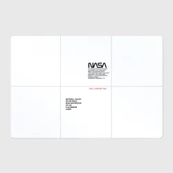 Магнитный плакат 3Х2 NASA белая форма НАСА white uniform