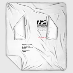 Плед с рукавами NASA белая форма НАСА white uniform