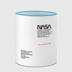 Кружка с полной запечаткой NASA белая форма НАСА white uniform - фото 2