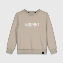 Детский свитшот хлопок Battlefield 2042 logo glitch