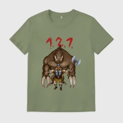 Мужская футболка хлопок Разнос на 121